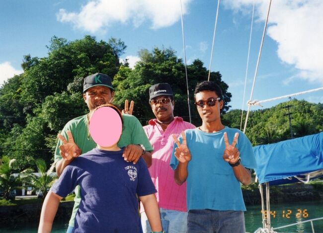 今日もクルーと記念撮影。