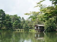 チケットを購入して兼六園へ。
流石は加賀藩の庭園だけあった広大で美しいです。日本三大庭園に含まれるのも納得。