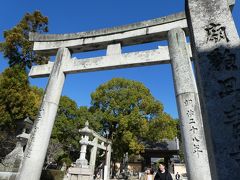 鳥居までやってきました。
立派です。