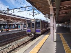 ここから在来線に乗り換え、２駅乗り花巻まで向かいます。
地方の在来線超久しぶりに乗るわ～