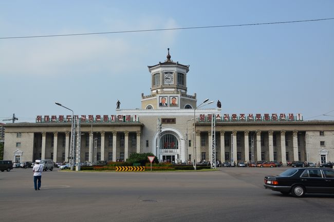 平壌駅にすぐ着いてしまった。