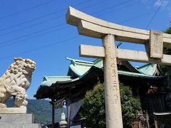 トンネルの門司側の入り口のそばにあるのが和布刈神社。「和布刈」で「めかり」と読み、初見では読めなかったです。