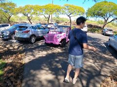 オーラの見える洞窟へ向かいます！
駐車場はとってもわかりにくいですが、Google mapで「Kalahuipua′a Historic Park Parking」と調べてもらえば大丈夫だと思います。