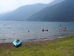 一つめの湖　西湖に到着ですよ