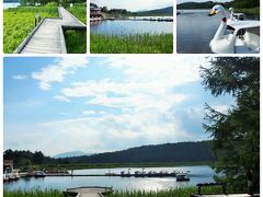 女神湖にきましたよ。7つめの湖です。
湖のほとりを少し散策して、更に車で走ると…