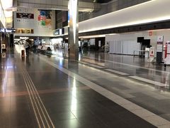 主人のお誕生日を祝う旅のスタートです！！

朝が得意な夫婦（笑）
沖縄便でもないのに５時過ぎに空港に到着です。


昨年までは朝イチでもそこそこ混雑していた羽田空港。
寂しいです。。
