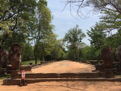 この日はベンメリア遺跡へ。アンコールワットの時と同じホテルマンが車を出してくれました。