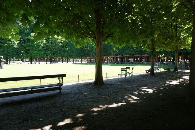 緑が多い場所を抜けて、