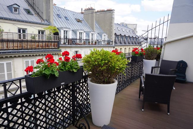 そう！<br />これが予約していたバルコニー付きのお部屋！！<br />これー^^！