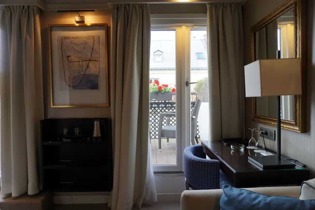 バルコニー付きのお部屋、<br />自然光がたっぷりでやっぱり好きでした☆彡