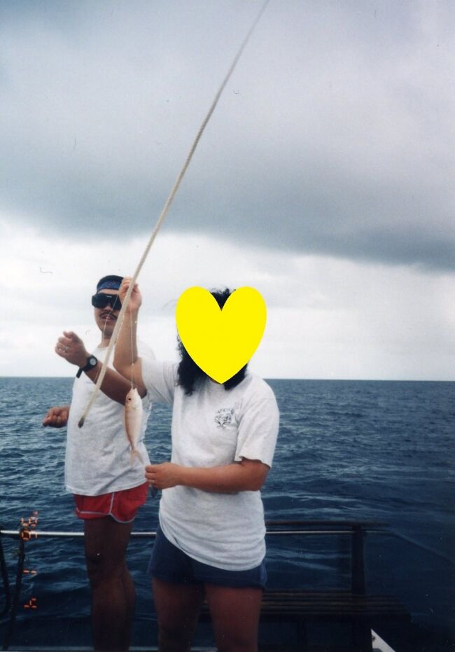 天気はあまりよくありませんが、魚は釣れます。