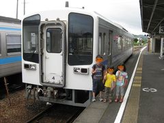 土佐くろしお鉄道ごめん・なはり線の普通列車を見に、土佐山田駅から後免駅へ。