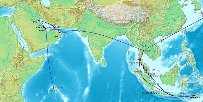 今回初めて１０月に運用が開始された羽田空港新国際線ターミナルを利用しようと思う。<br /><br />【１２月１９日（日）】<br /><br />出発の土壇場まで忘年会が入り、その足で品川を経て京急で羽田空港国際線ターミナルへ向かった。このように今後羽田便を使うと飲み会を終えてから空港に向かっても十分出発に間に合うことになる。国際線ターミナルビル駅は国内線ターミナル駅の手前に新設された。始発ではないので帰りは座れない可能性はあるのが難点だろうか。