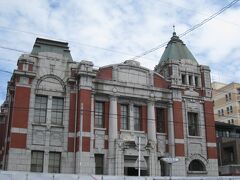 岡崎信用金庫資料館。
大正6年に旧岡崎銀行本店として建造されたもの。唯一、見学できる施設だったのに改修工事中でした。残念！