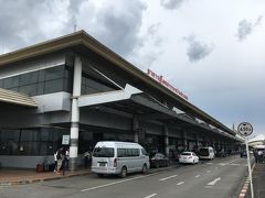 レトロ感のあるチェンマイ国際空港。