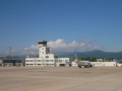 ちょこっとだけ早く函館空港到着。