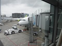 9/29（日）新千歳に到着。
羽田空港第2（8:00）－飛行機ANA053－（9:30）新千歳空港
3日間天気は良好だと思っていたが現地に着くと雨が降っている…。