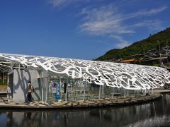 「男木島の魂」という作品
交流会館になっています。
