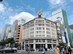 銀座三越にちょっと立ち寄ると、ライオンがマスクしていました（写真なし）
銀座和光へも、、、どちらもド平民の私には敷居高いっす