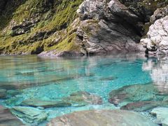 安居渓谷の水晶淵