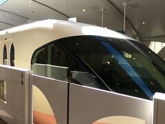 本日の行き先はTDS

リゾートラインに乗って移動します。
中はガラガラでした。