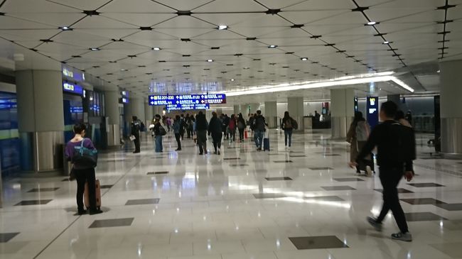20時10分(現地時間)に香港空港に到着しました。ベトナム行の飛行機の搭乗時間まで時間があるので、本場の中華料理を食べに行きます。