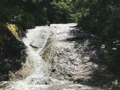 カムイワッカ湯の滝到着