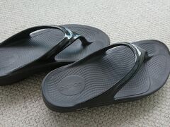 ハワイで購入して良かったもの④

ビーサン！！（笑）
ビーサンって難しいと思うのは私だけでしょうか？
良いなと思っても鼻緒のところがすれて親指と人差し指の間が痛くなるものもあるし、長時間歩くと疲れるものもあるし、今まで「コレだ！」と思うビーサンに出会えませんでした。
それがなんと、このビーサンは理想のものでやっと痛くない、疲れないビーサンに出会えたのです！！

ビーサンにしてはお高いのですが、大満足の商品なので満足度に見合った値段かと！
朝イチで買って、お店でそのまま履き替えてその後1日中履いてましたが、買った初日になんの痛みも疲れも感じないビーサンは生まれて初めてで、感動ものです！

＜詳細＞
OOFOS  Women's OOlala
購入店： Flip Flop shops インターナショナルマーケット店
販売価格：$64
購入価格：$57.60（クーポンフリーマガジン、KauKauマガジンのクーポンで10%引きで購入できました）
