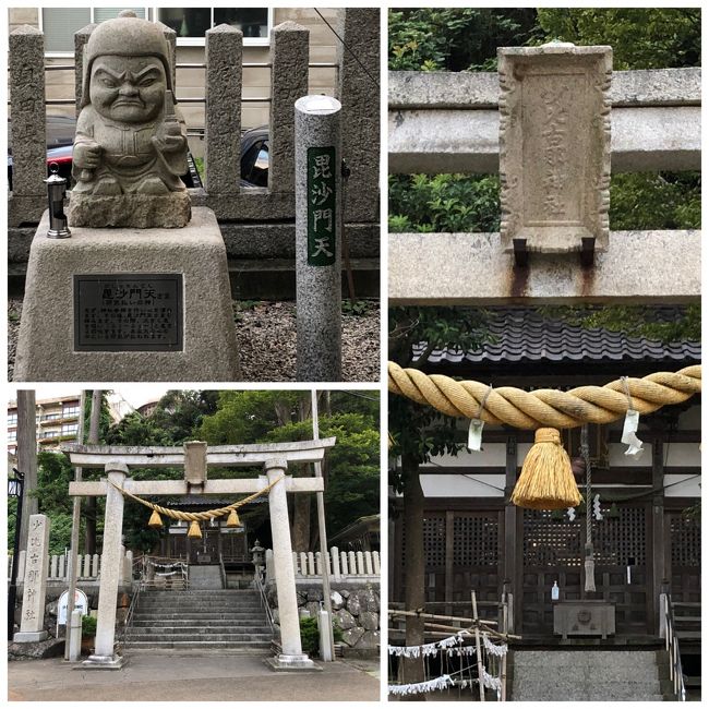 少比古那神社の毘沙門天。