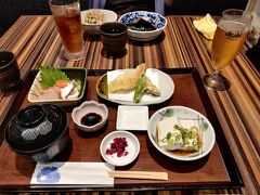 京都駅　近鉄みやこみち内にある「京和食　いち藤」で夕食を頂きました。
