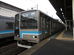 電車での移動