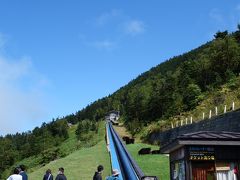 「横手山スカイレーター」

リフトとセットで往復１,５００円（割引券で１００円引）
まぁぶっちゃけ動く歩道なんだけど

