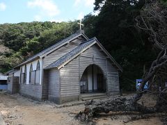 浜脇教会を建て替える際、教会のなかった五輪地区に移築された教会