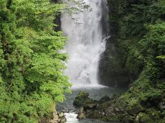 「奈曽の白滝」。階段がちょっとしんどかったです。