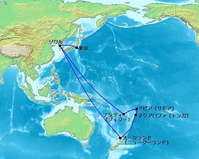 2002年 南太平洋島巡り-A（ニュージーランド）』オークランド