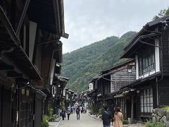 奈良井宿にやって来ました。
これは素晴らしいですね。