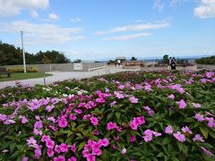 国立明石海峡公園に到着しました。駐車場は、淡路口駐車場にしました。
公園はとにかく広くて、平日のためか人もまばらでした。
入園料は450円だったかな。
ここは、海のテラスです。