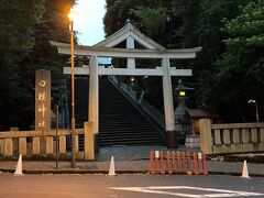 お散歩へ。
ホテルの隣の日枝神社。