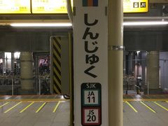 何度も自宅と実家の往復を繰り返す日々が続いており、そんな中、湘南新宿ラインで横浜に戻る途中、ちょっと景色変えるかとふと思いつき新宿駅で途中下車。