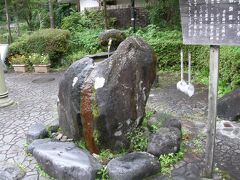 神橋の向かいにある名水 磐裂霊水
日本で最も美味しい水と言われているのだとか。

