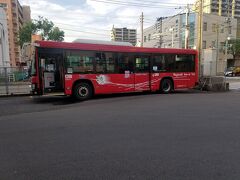 長崎県営バスに乗ってホテルへ
