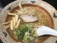 名古屋に戻り八龍で味噌ラーメンの夕ご飯