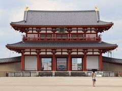 今回の奈良で一番行きたかった場所

「平城京跡歴史公園」

2018年3月こちらの朱雀門ひろばが開園　まだまだ造成中