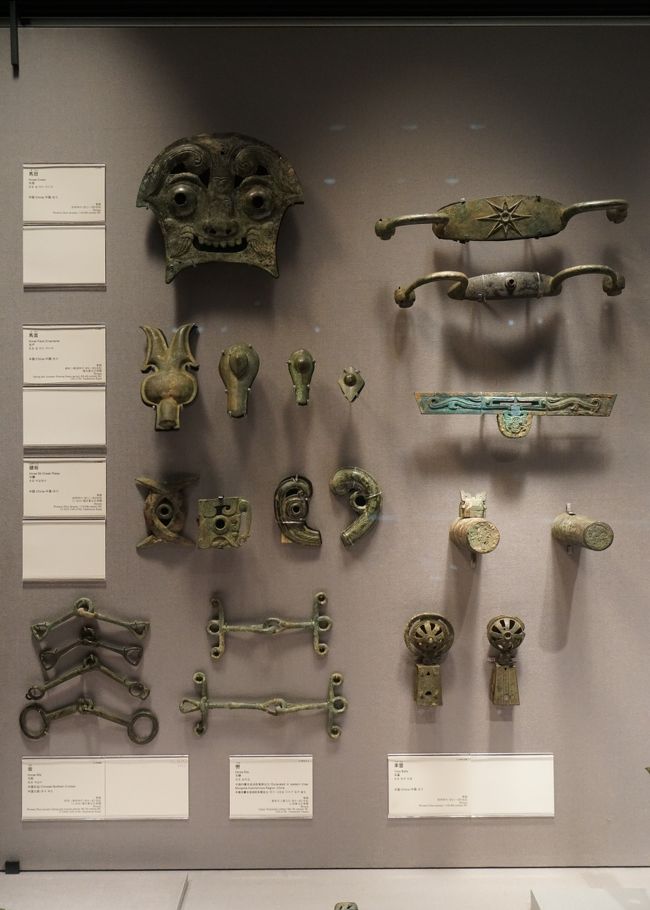 青銅 舞人立像 中国美術 春秋戦国時代 複製（「兵馬俑と古代中国