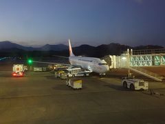 飛行機での移動