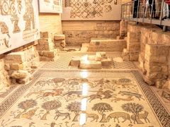 6世紀の床のモザイク画