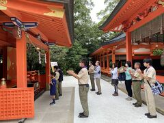 途中で開聞岳の麓にある

枚聞神社に参拝

無事の登山をお祈りしました