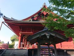 西郷隆盛像からすぐ。
寛永寺清水観音堂を参拝。
不忍の池が見える、眺めのいい観音堂です。