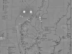 オスロレジスタンス博物館展示のドイツ攻撃図である。