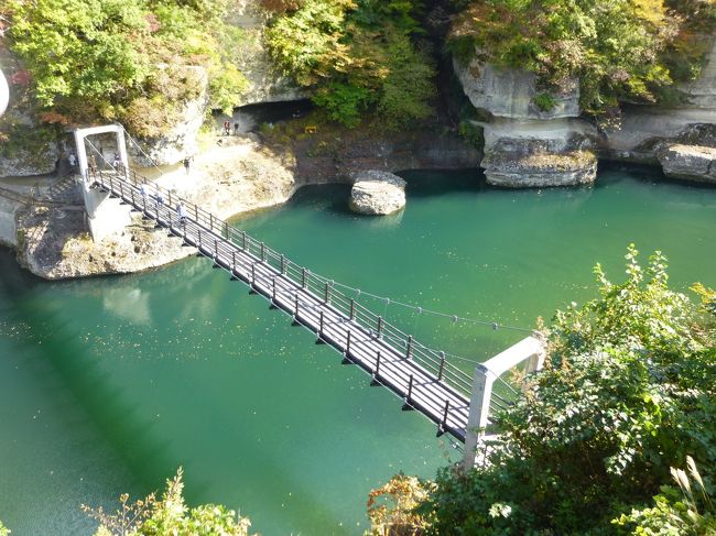 美麗! 峠の岪 へつり 福島県 高精細 プリント 写真